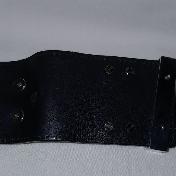 Rebecca Minkoff Black and Silver Studded Bracelet - Picture 8 of 10